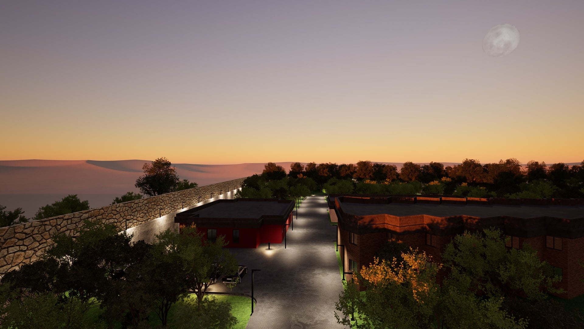 BVF VILLA COMPLEX  & OPEN LANDSCAPE