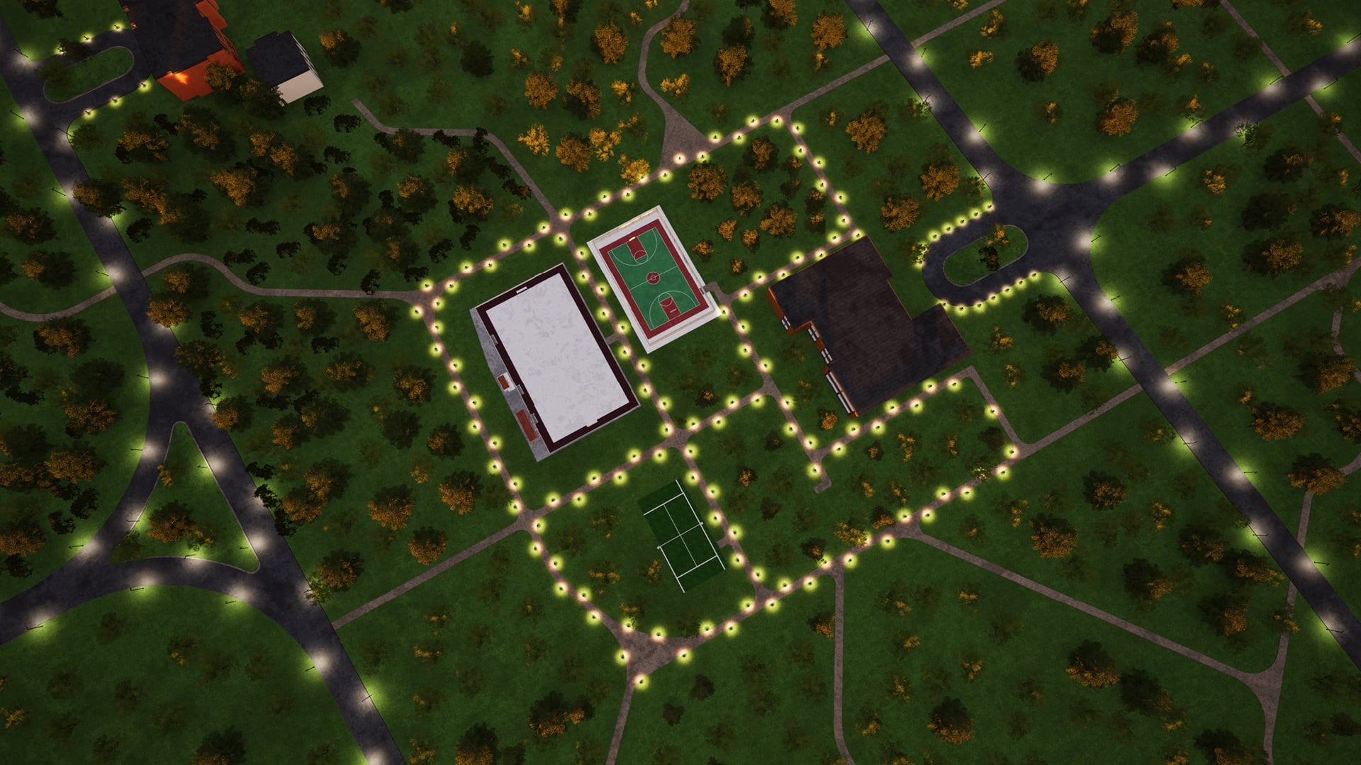 BVF VILLA COMPLEX  & OPEN LANDSCAPE
